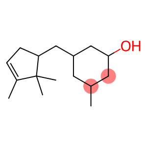 3-methyl-5-[(2,2,3-trimethyl-3-cyclopenten-1-yl)methyl]cyclohexan-1-ol