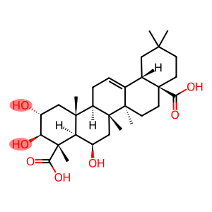 2α,3β,6β-Trihydroxy-5α-olean-12-ene-23,28-dioic acid