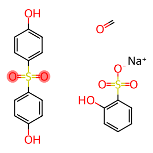 羟基苯磺酸钠与甲醛和4,4'-二羟基苯砜的聚合物