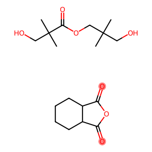 Propanoic acid, 3-hydroxy-2,2-dimethyl-, 3-hydroxy-2,2-dimethylpropyl ester, polymer with hexahydro-1,3-isobenzofurandione