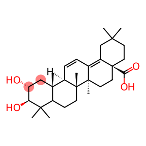 (2ALPHA,3BETA)-2,3-二羟基齐墩果-11,13(18)-二烯-28-酸