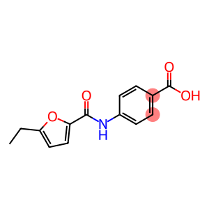 Benzoic acid, 4-[[(5-ethyl-2-furanyl)carbonyl]amino]- (9CI)