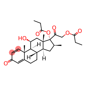 Pregna-1,4-diene-3,20-dione, 11-hydroxy-16-methyl-17,21-bis(1-oxopropoxy)-, (11β,16β)-