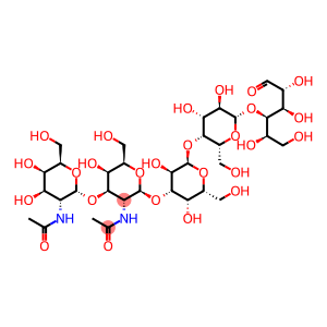 O-2-(乙酰氨基)-2-脱氧-ALPHA-D-吡喃半乳糖基-(1-3)-O-2-(乙酰氨基)-2-脱氧-BETA-D-吡喃半乳糖基-(1-3)-O-ALPHA-D-吡喃半乳糖基-(1-4)-O-BETA-D-吡喃半乳糖基-(1-4)-D-葡萄糖