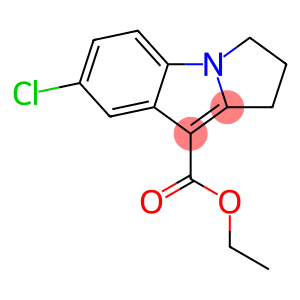 1H-Pyrrolo[1,2-a]indole-9-carboxylic acid, 7-chloro-2,3-dihydro-, ethyl ester