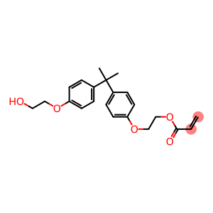 2-[4-[1-[4-(2-hydroxyethoxy)phenyl]-1-methylethyl]phenoxy]ethyl acrylate