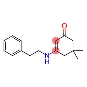 2-Cyclohexen-1-one, 5,5-dimethyl-3-[(2-phenylethyl)amino]-