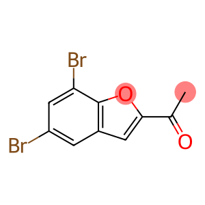 1-(5,7-DIBROMO-1-BENZOFURAN-2-YL)-1-ETHANONE