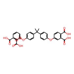 3-[4-[1-[4-(3,4-Dicarboxyphenoxy)phenyl]-1-methylethyl]phenoxy]-1,2-benzenedicarboxylic acid