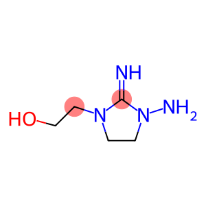 1-Imidazolidineethanol,3-amino-2-imino-(9CI)