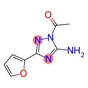 1-acetyl-3-(2-furyl)-1H-1,2,4-triazol-5-amine