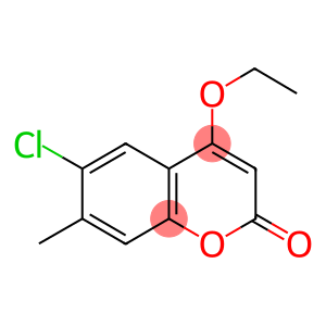 6-CHLORO-4-ETHOXY-7-METHYLCOUMARIN