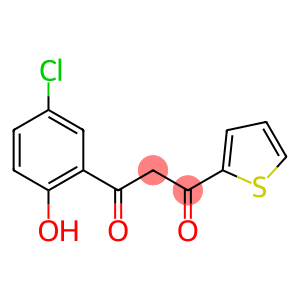 1-(5-氯-2-羟基苯基)-3-(2-噻吩基)-1,3-丙二酮