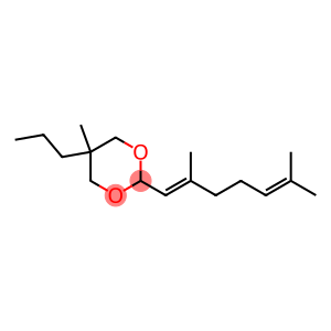 2-(2,6-dimethylhepta-1,5-dienyl)-5-methyl-5-propyl-1,3-dioxane