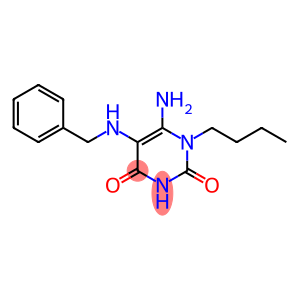 6-氨基-5-(苄基氨基)-1-丁基-1,2,3,4-四氢嘧啶-2,4-二酮