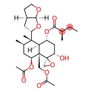 (3β)-14,15-Dihydro-1β-[(S)-2-methyl-1-oxobutoxy]caryoptinol