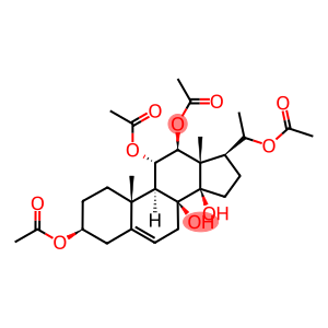 Pregn-5-ene-3β,8,11α,12β,14β,20-hexol 3,11,12,20-tetraacetate