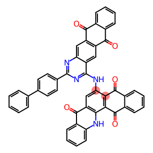 6-[(2-[1,1'-biphenyl]-4-yl-6,11-dihydro-6,11-dioxonaphtho[2,3-g]quinazolin-4-yl)amino]naphth[2,3-c]acridine-5,8,14(13H)-trione