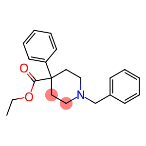 Ethyl 1-benzyl-4-phenylpiperidine-4-carboxylate hydrochloride