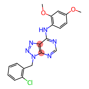 3-(2-chlorobenzyl)-N-(2,4-dimethoxyphenyl)-3H-[1,2,3]triazolo[4,5-d]pyrimidin-7-amine