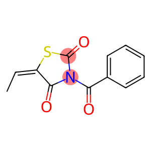 3-benzoyl-5-ethylidene-1,3-thiazolidine-2,4-dione