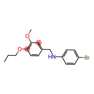 N-(4-bromophenyl)-N-(3-methoxy-4-propoxybenzyl)amine