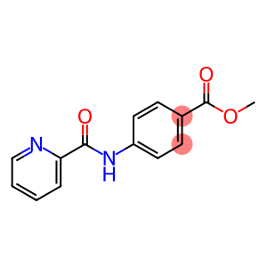 Benzoic acid, 4-[(2-pyridinylcarbonyl)amino]-, methyl ester (9CI)