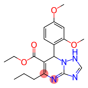 ethyl 7-(2,4-dimethoxyphenyl)-5-propyl-4,7-dihydro[1,2,4]triazolo[1,5-a]pyrimidine-6-carboxylate