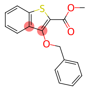 3-Benzyloxybenzo[b]thiophene-2-carboxylic acid methyl ester