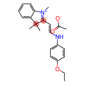 2-[2-[(4-ethoxyphenyl)amino]vinyl]-1,3,3-trimethyl-3H-indolium acetate