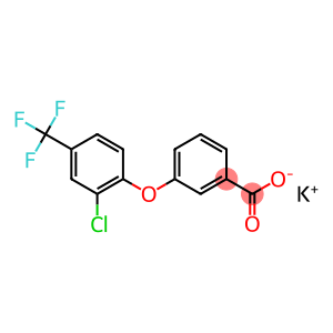 3-(2-CHLORO-4-(TRIFLUOROMETHYL)PHENOXY)BENZOICACID,POTASSIUMSALT