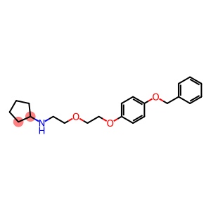 N-(2-{2-[4-(benzyloxy)phenoxy]ethoxy}ethyl)-N-cyclopentylamine