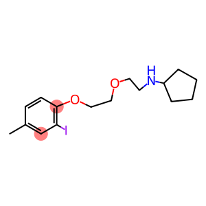 N-cyclopentyl-N-{2-[2-(2-iodo-4-methylphenoxy)ethoxy]ethyl}amine