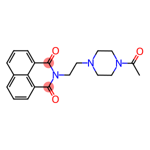 2-[2-(4-acetyl-1-piperazinyl)ethyl]-1H-benzo[de]isoquinoline-1,3(2H)-dione