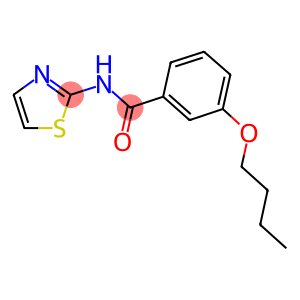 3-butoxy-N-(1,3-thiazol-2-yl)benzamide