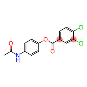 4-(acetylamino)phenyl 3,4-dichlorobenzoate