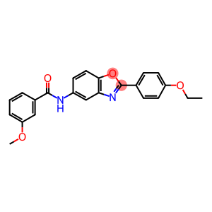 N-[2-(4-ethoxyphenyl)-1,3-benzoxazol-5-yl]-3-methoxybenzamide