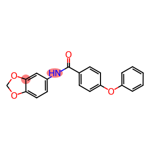 N-(1,3-benzodioxol-5-yl)-4-phenoxybenzamide