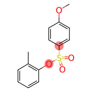 2-methylphenyl4-methoxybenzenesulfonate