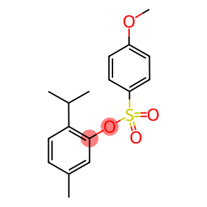 2-isopropyl-5-methylphenyl4-methoxybenzenesulfonate