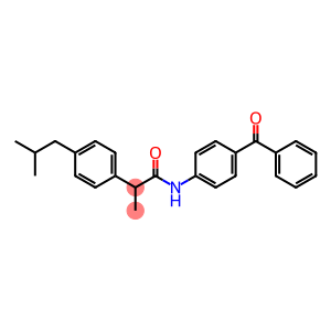 N-(4-benzoylphenyl)-2-(4-isobutylphenyl)propanamide