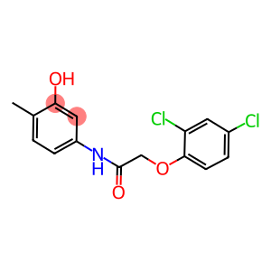 2-(2,4-dichlorophenoxy)-N-(3-hydroxy-4-methylphenyl)acetamide