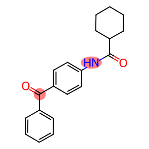 N-(4-benzoylphenyl)cyclohexanecarboxamide