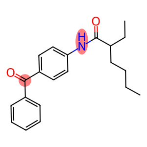 N-(4-benzoylphenyl)-2-ethylhexanamide