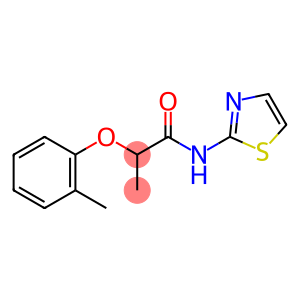 2-(2-methylphenoxy)-N-(1,3-thiazol-2-yl)propanamide