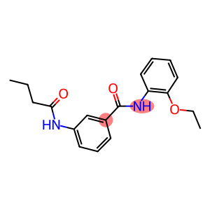 3-(butyrylamino)-N-(2-ethoxyphenyl)benzamide