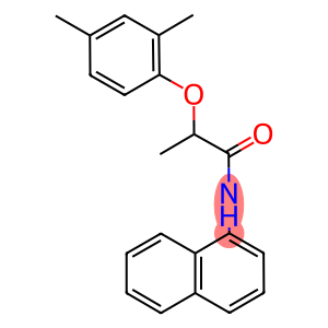 2-(2,4-dimethylphenoxy)-N-(1-naphthyl)propanamide