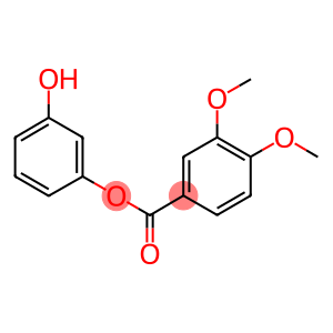 3-hydroxyphenyl 3,4-dimethoxybenzoate