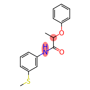 N-[3-(methylsulfanyl)phenyl]-2-phenoxypropanamide