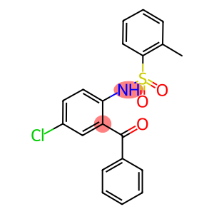 N-(2-benzoyl-4-chlorophenyl)-2-methylbenzenesulfonamide